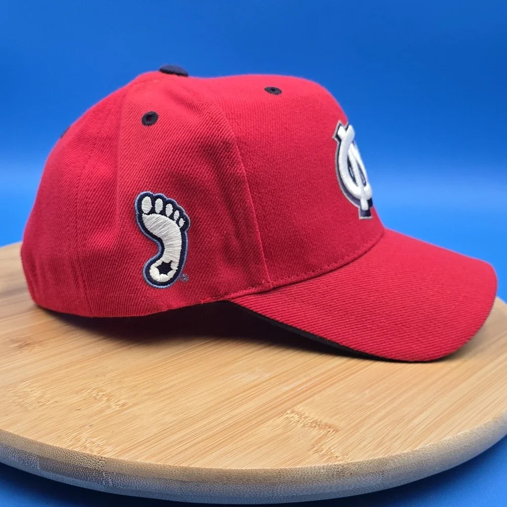 Vintage UNC‎ Tar Heels Hat Red Snapback Cap Big Boy Headgear NWT North Carolina